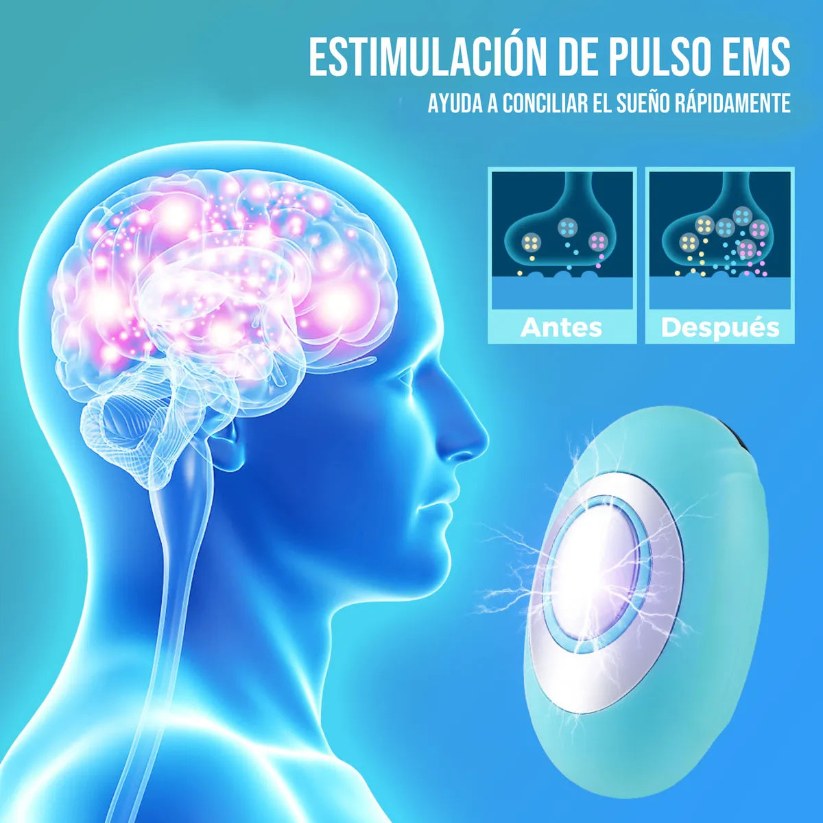 Estimulador para calmar la ansiedad.